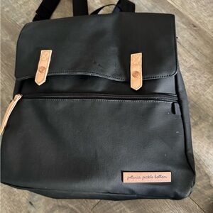 Petunia Pickle Bottom Black Backpack